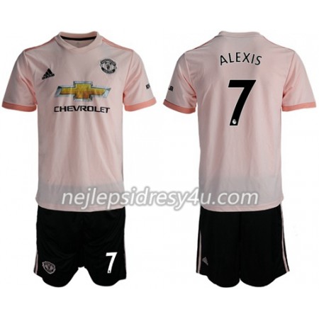Fotbalový Dres Manchester United Alexis 7 Dětské Venkovní 2018/19